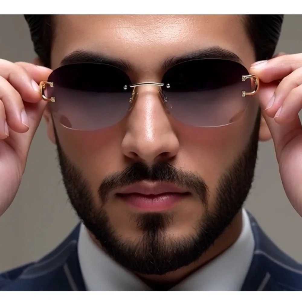 The Unbranded Brand oval sunglasses
